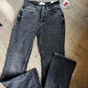 Free People size 24 Xena High Rise Slim Straight